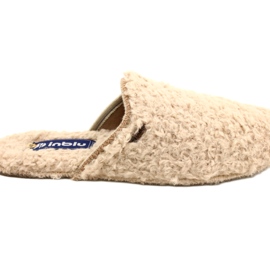 Inblu women's slippers 155D126 beige 7
