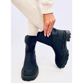 Lizzo Black snow boots 2