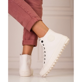 Women's Big Star EE274108 sneakers white 1