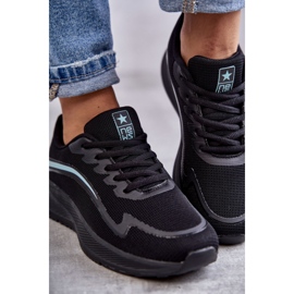 Women's Fashionable Sport Shoes Sneakers Black Ida 2