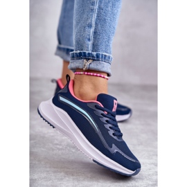Women's Fashionable Sport Shoes Sneakers Navy Blue Ida 1 Women's Fashionable Sport Shoes Sneakers Navy Blue Ida 1