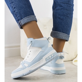 Blue sneakers from Megatheo 1