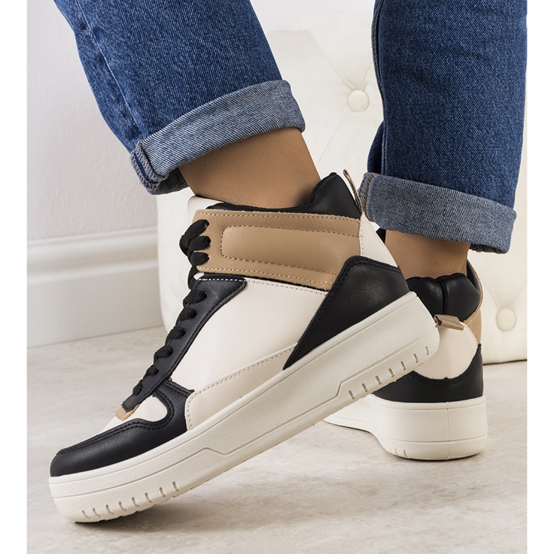 Black sneakers from Adite 1