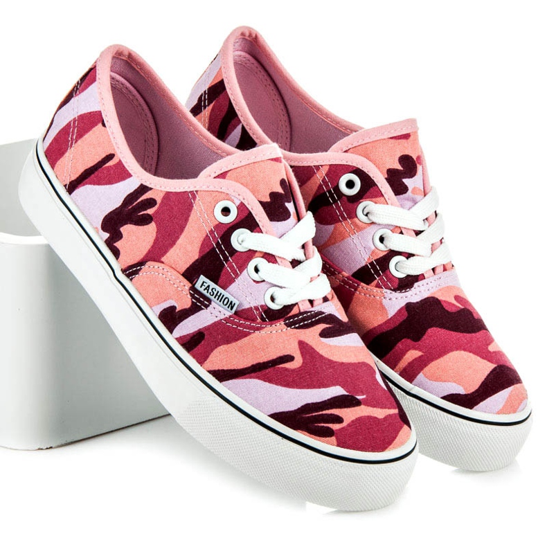 L&H Camo lace-up sneakers multicolored 1