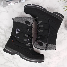 American Club black waterproof children's snow boots 1 American Club black waterproof children's snow boots 1