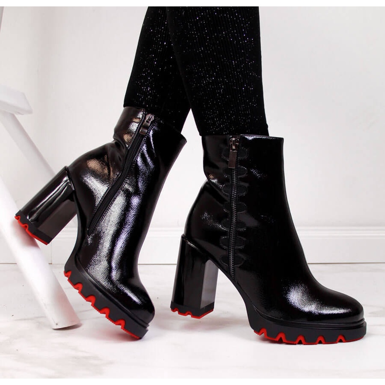 Black Filippo women's boots on the post 1