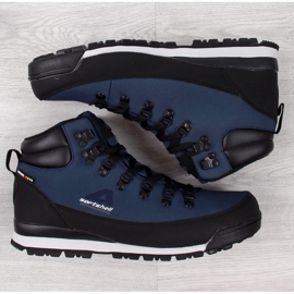 Men's trekking shoes, waterproof, insulated, navy blue American Club 1