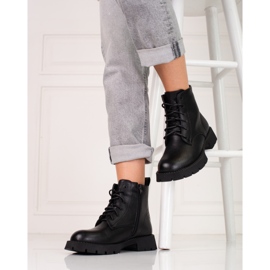 Classic women's Shelovet lace-up bags black 2