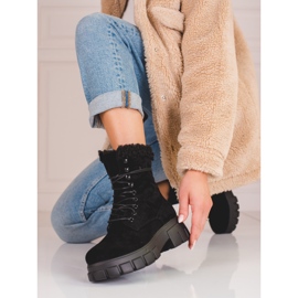 Women's Shelovet insulated black workers 2