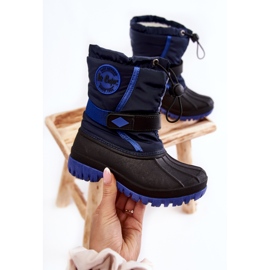 Children's warm snow boots Lee Cooper LCJ-21-44-0522 Navy blue black 2 Children's warm snow boots Lee Cooper LCJ-21-44-0522 Navy blue black 2