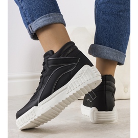 Black Clyme ankle sneakers 1