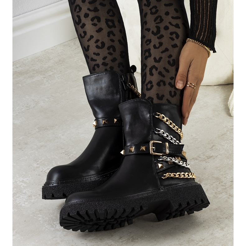 Black embellished Basalto boots 1