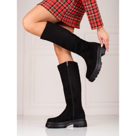 T.Sokolski Women's boots on the Sokolski platform black 2
