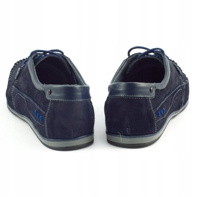KOMODO Shoes Men's moccasins 875 navy blue 1 KOMODO Shoes Men's moccasins 875 navy blue 1