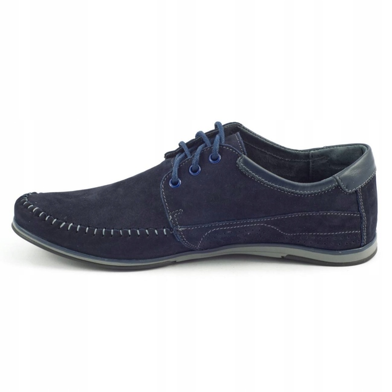 KOMODO Shoes Men's moccasins 875 navy blue 2 KOMODO Shoes Men's moccasins 875 navy blue 2