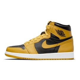 Buy Nike Air Jordan 1 Retro High Og M 555088-701 black yellow 1