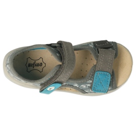 Befado children's shoes pu 065X169 blue grey 3