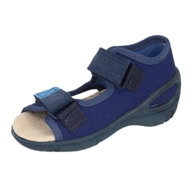 Befado children's shoes pu 065P170 navy blue blue 1