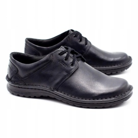 Joker Men's leather shoes 229 black 2