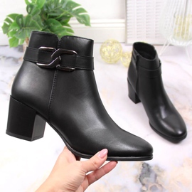 Black, insulated Jodhpur boots by Sergio Leone 1