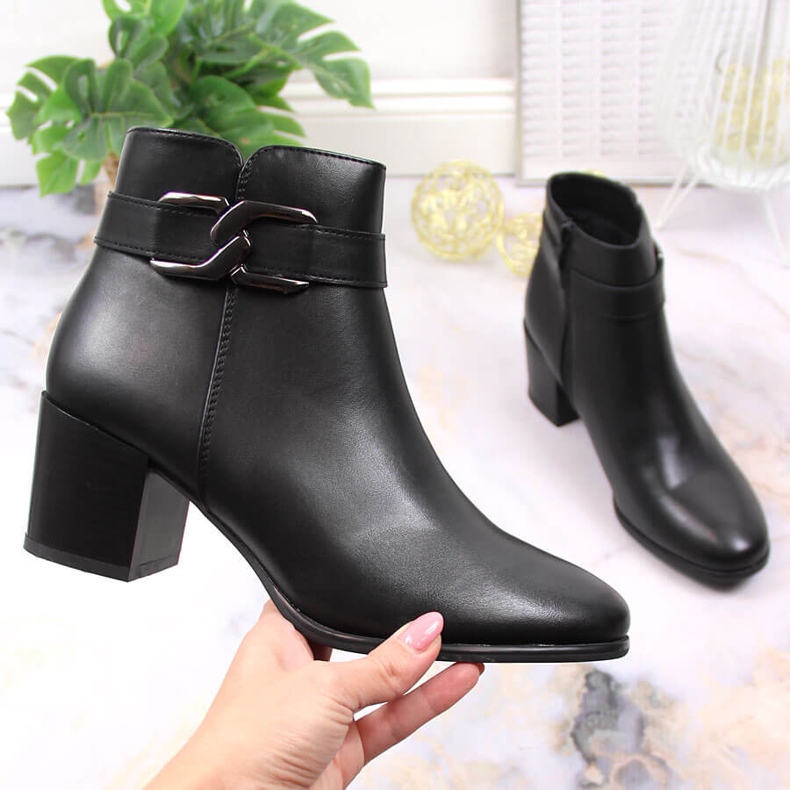 Black, insulated Jodhpur boots by Sergio Leone 1