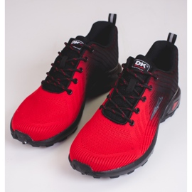 Men's black and red DK sports shoes 1 Men's black and red DK sports shoes 1