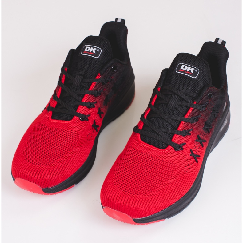 DK black and red men's sports shoes 1 DK black and red men's sports shoes 1