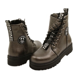 Girls' Miss Evento 22DO23-5257 brown boots 3 Girls' Miss Evento 22DO23-5257 brown boots 3