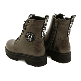Girls' Miss Evento 22DO23-5257 brown boots 4