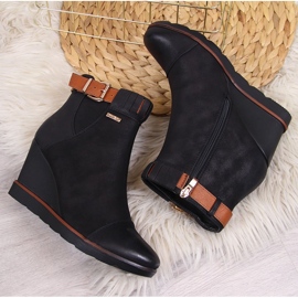 Black Black Filippo wedge sneakers 2