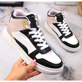 Multicolor Vinceza high-top sneakers white multicolored 1