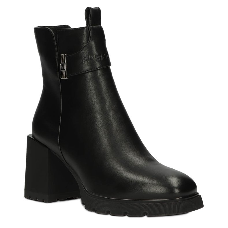 Warm Chelsea boots on the post, insulated Filippo W PAW383 black 2
