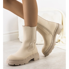 BM Matte beige Antede boots 2