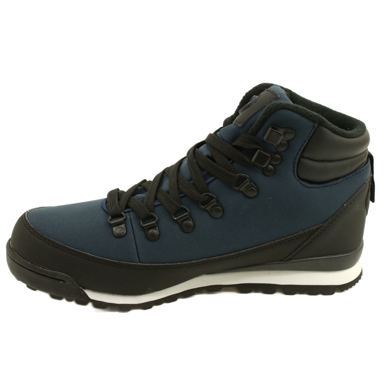American Club American trekking winter boots with WT61 membrane. Navy blue black 1