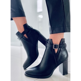 PA1 Selena Black high heels 1
