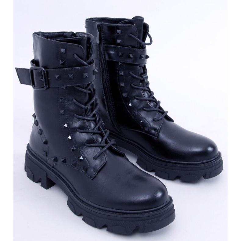 Lace-up boots Frankee Black 1 Lace-up boots Frankee Black 1