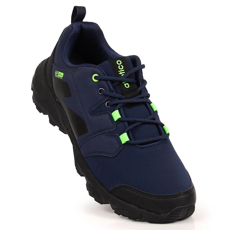 Atletico navy blue men's waterproof trekking shoes 1 Atletico navy blue men's waterproof trekking shoes 1