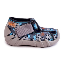 BEFADO S.A. Slippers Befado Velcro 190P104 Blue-Gray 2