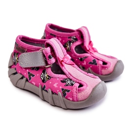BEFADO S.A. Slippers Befado Velcro 190P102 Pink 1 BEFADO S.A. Slippers Befado Velcro 190P102 Pink 1