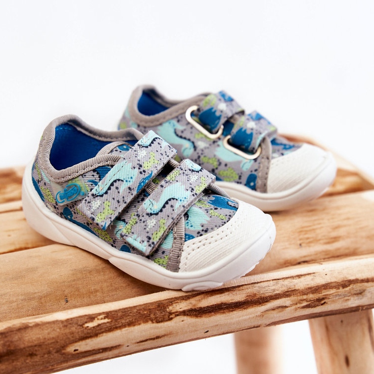 BEFADO S.A. Children's Sneakers Dinosaurs Befado 907P156 Gray grey 1