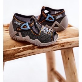 BEFADO S.A. Children's Sandals Papcie Befado Tractor 217P111 Dark Gray grey 2