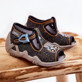 BEFADO S.A. Children's Sandals Papcie Befado Tractor 217P111 Dark Gray grey 1