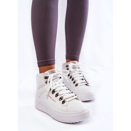 Women's High Sneakers Cross Jeans KK2R4028C White 2