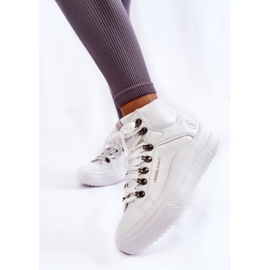 Women's High Sneakers Cross Jeans KK2R4028C White 1