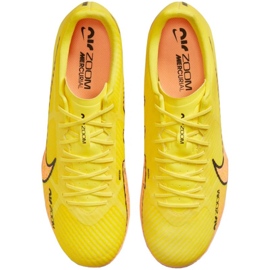 Nike Zoom Mercurial Vapor 15 Academy Tf M DJ5635 780 soccer shoe yellow yellows 1