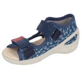 Befado children's shoes pu 065X165 navy blue 2 Befado children's shoes pu 065X165 navy blue 2