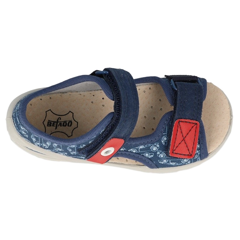 Befado children's shoes pu 065X165 navy blue 4