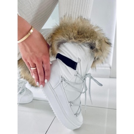 BM Amerie White women's snow boots 2
