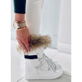 BM Amerie White women's snow boots 1