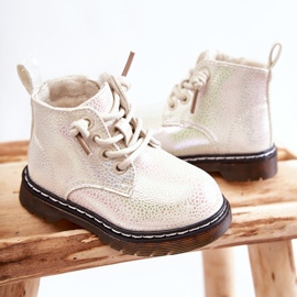 PA1 Children's Warm Boots With Zipper White Betsy 2 PA1 Children's Warm Boots With Zipper White Betsy 2